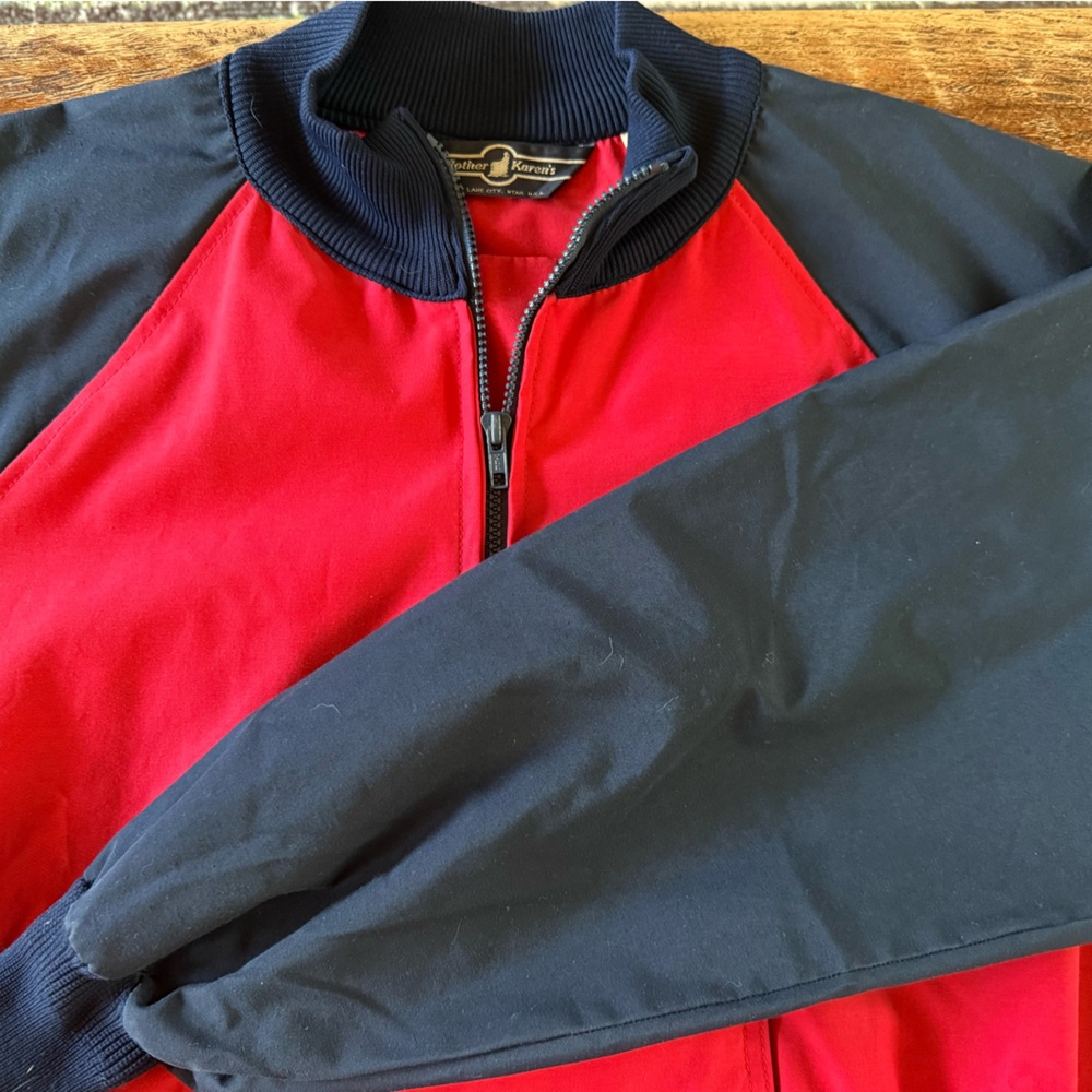 Red and Black Ski Jacket